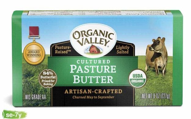 زبدة Organic Valley Salted Butter